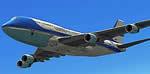 Boeing 747 Air Force One Texture
